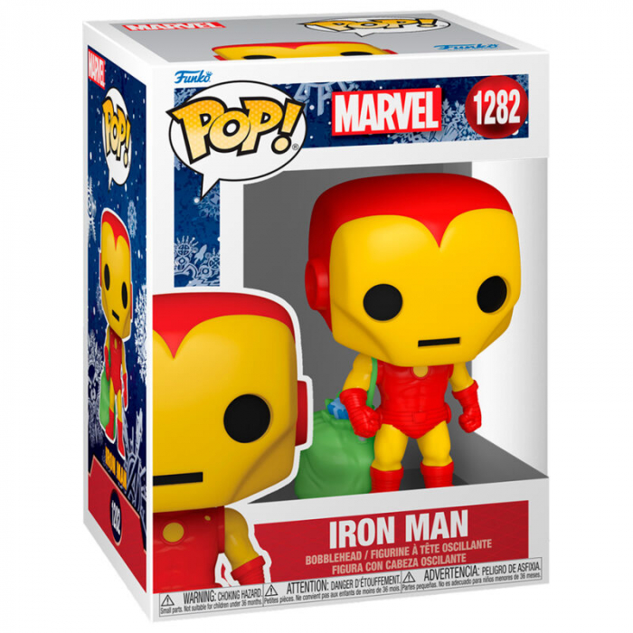 Figurina Funko POP Marvel Holiday Iron Man [2]
