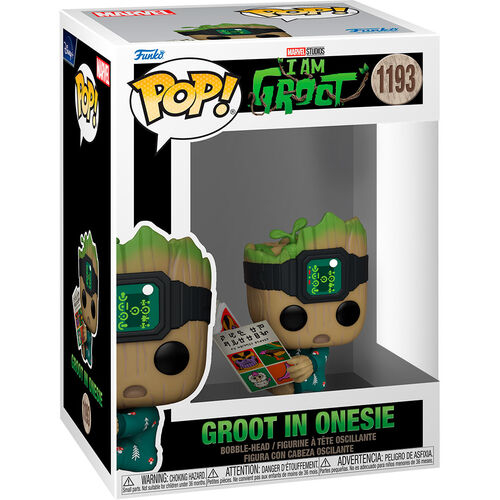 Figurina Funko POP Marvel I am Groot - Groot in Onesie [2]