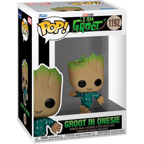Figurina Funko POP Marvel I am Groot - Groot in Onesie [2]