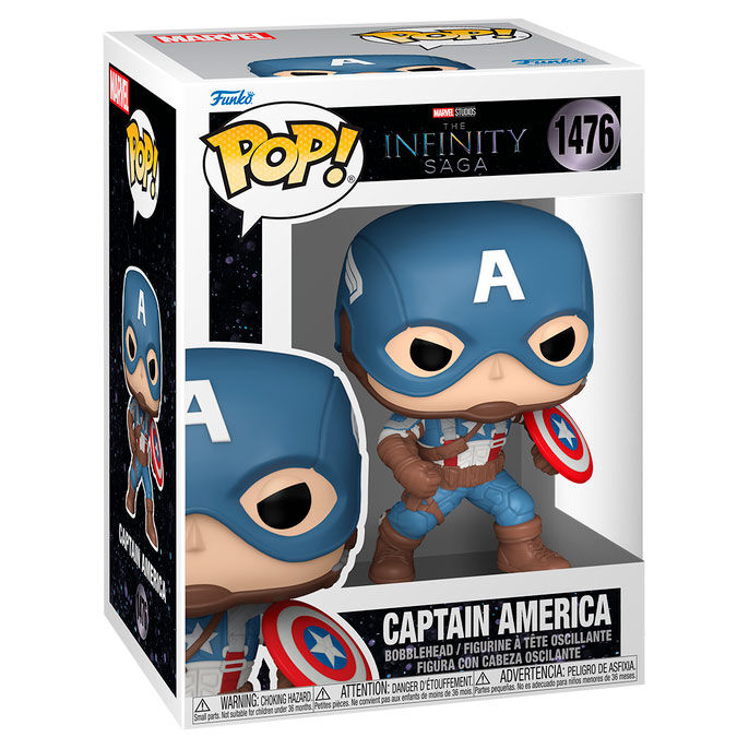 Figurina Funko POP Marvel Infinity Saga Capitan America [2]