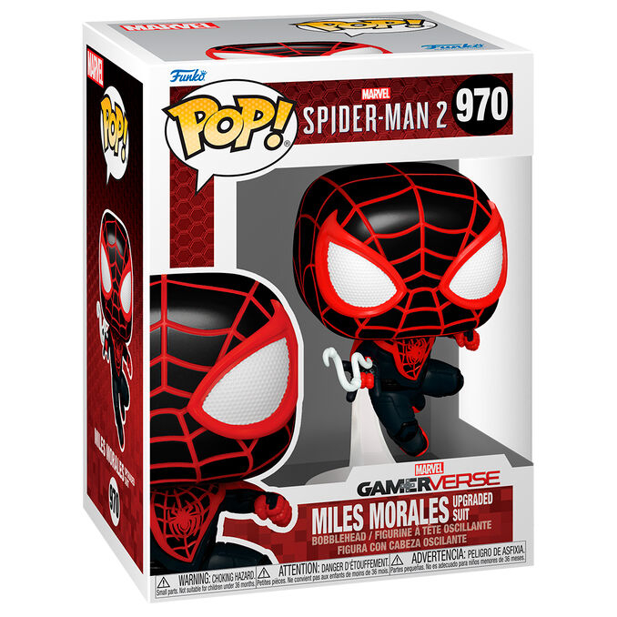 Figurina Funko POP Marvel Spiderman 2 Miles Morales Upgraded Suit [2]