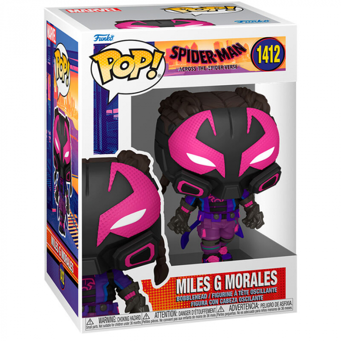 Figurina Funko POP Marvel Spiderman Across the Spider-Verse Miles G Morales [2]