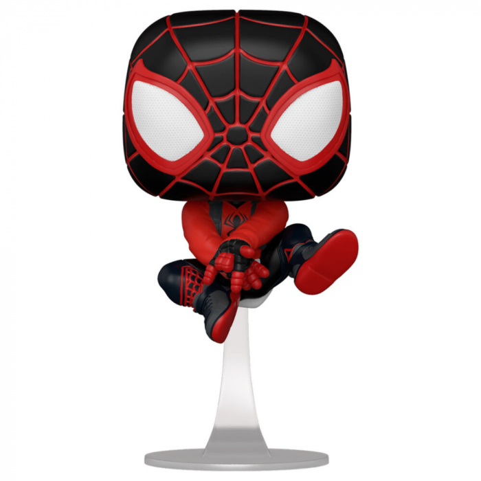 Figurina Funko POP Marvel Spiderman Miles Morales Bodega Cat Suit [1]