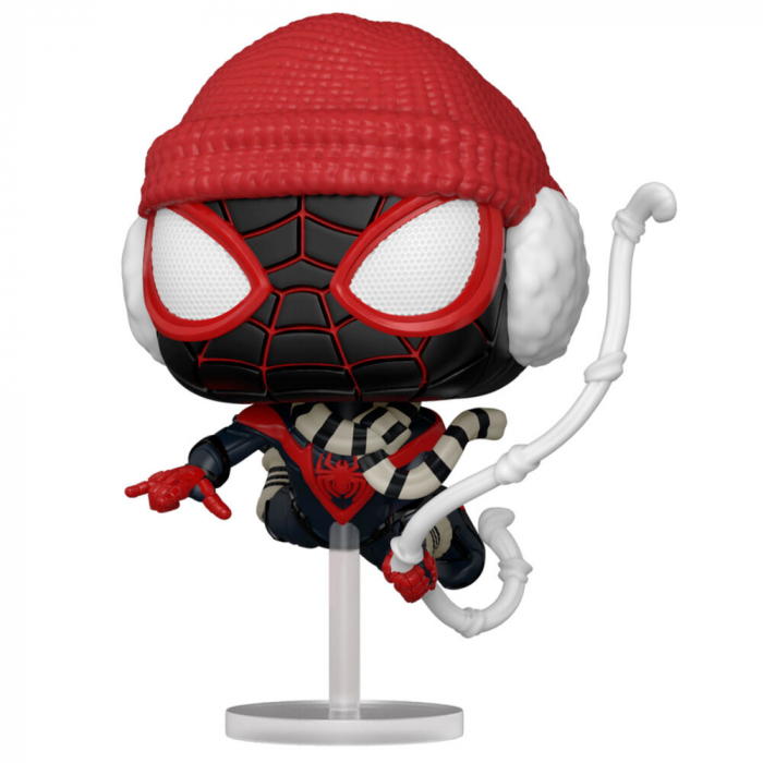 Figurina Funko POP Marvel Spiderman Miles Morales Winter Suit [1]