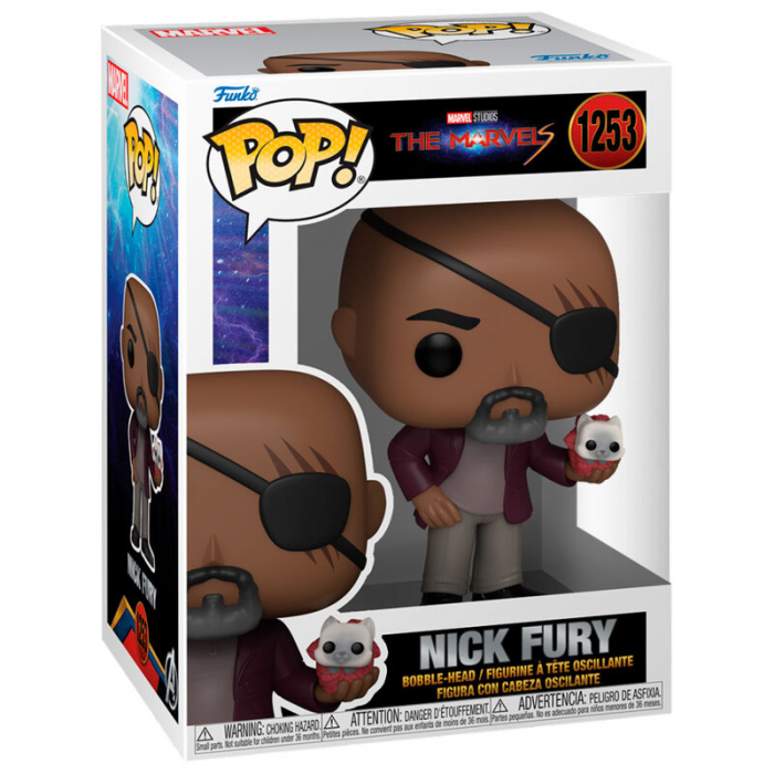 Figurina Funko POP Marvel The MarvelS Nick Fury [2]