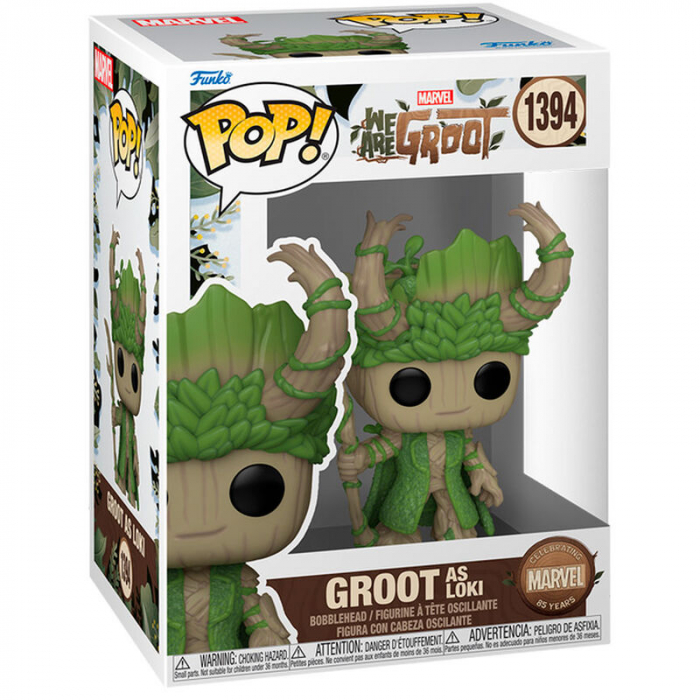 Figurina Funko POP Marvel We Are Groot - Groot as Loki [2]