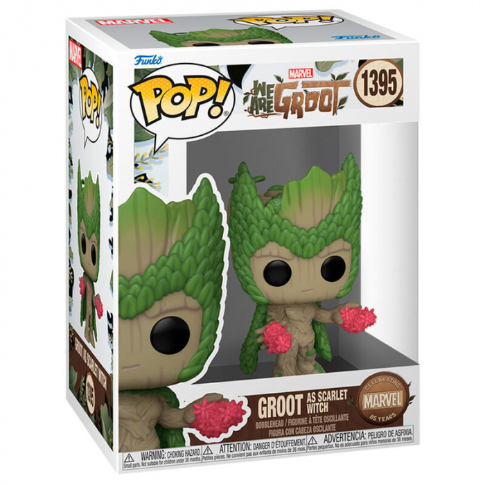 Figurina Funko POP Marvel We Are Groot - Groot as Scarlet Witch [2]