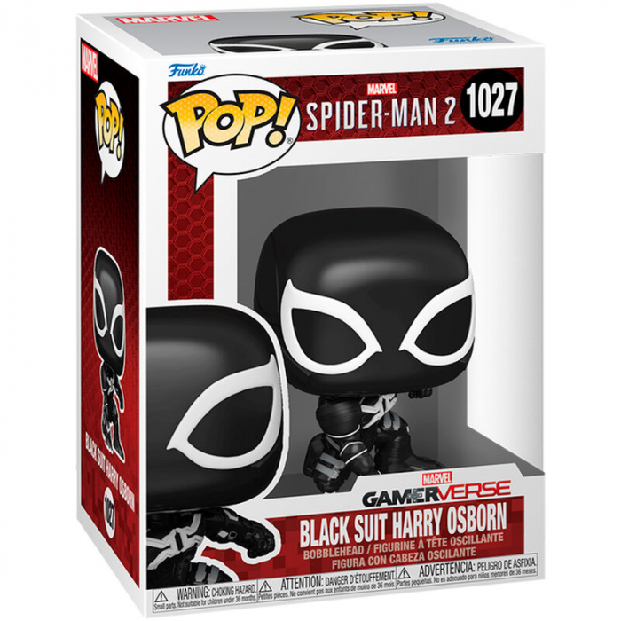 Figurina Funko POP Mavel Spider-Man 2 Black Suit Harry Osborn [2]