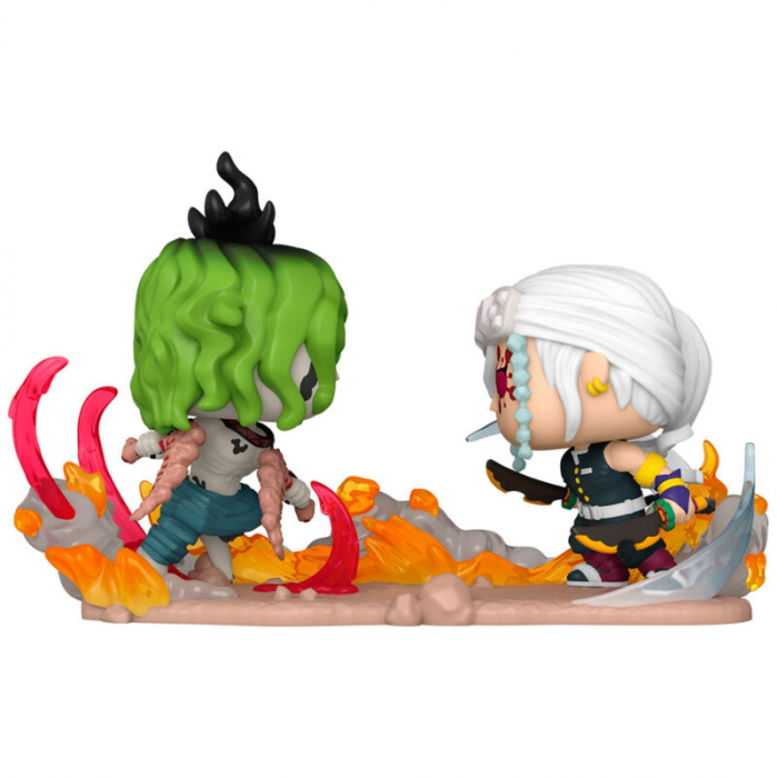 Figurina Funko POP Moment Demon Slayer Kimetsu no Yaiba Tengen VS Gyutaro [1]