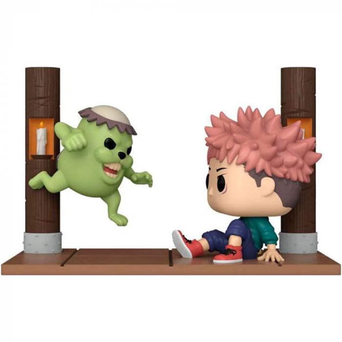 Figurina Funko POP Moment Jujutsu Kaisen Yuji Itadori with Cursed Doll ExclusiveFigurina Funko POP Moment Jujutsu Kaisen Yuji Itadori with Cursed Doll Exclusive [1]