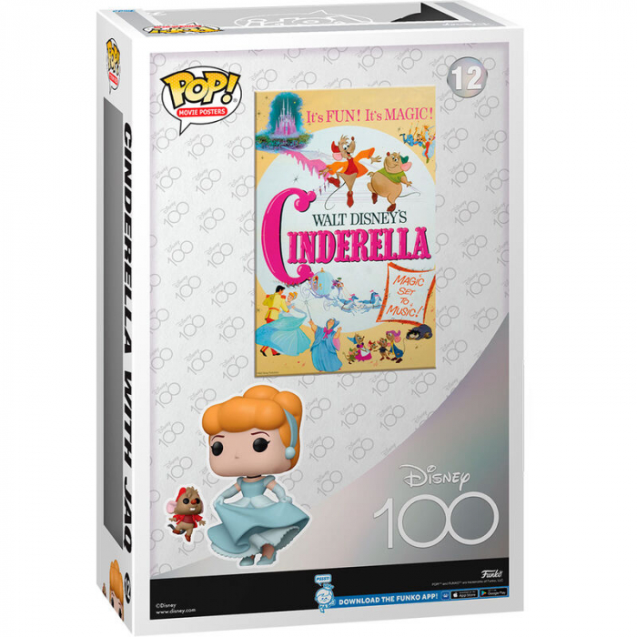 Figurina Funko POP Movie Poster Disney 100th Anniversary Cenusareasa [3]