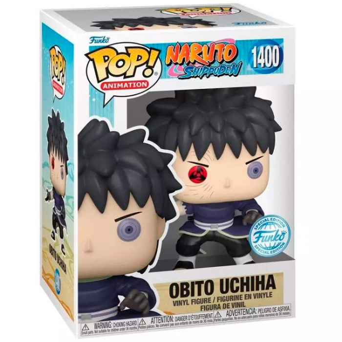 Figurina Funko POP Naruto Shippuden Obito Uchiha Exclusive [2]