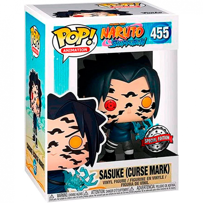 Figurina Funko POP Naruto Shippuden Sasuke Curse Mark Exclusive [2]