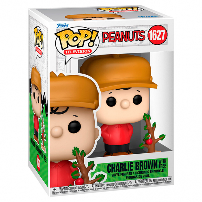 Figurina Funko POP Peanuts Charlie Brown with Tree [2]