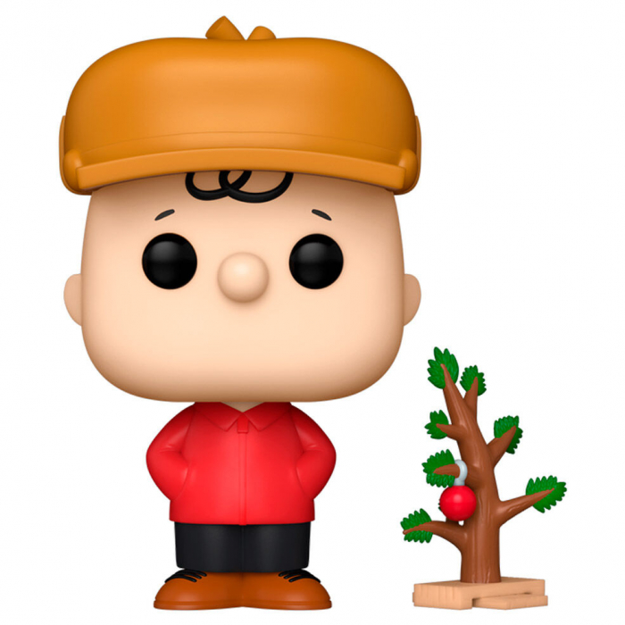 Figurina Funko POP Peanuts Charlie Brown with Tree [1]