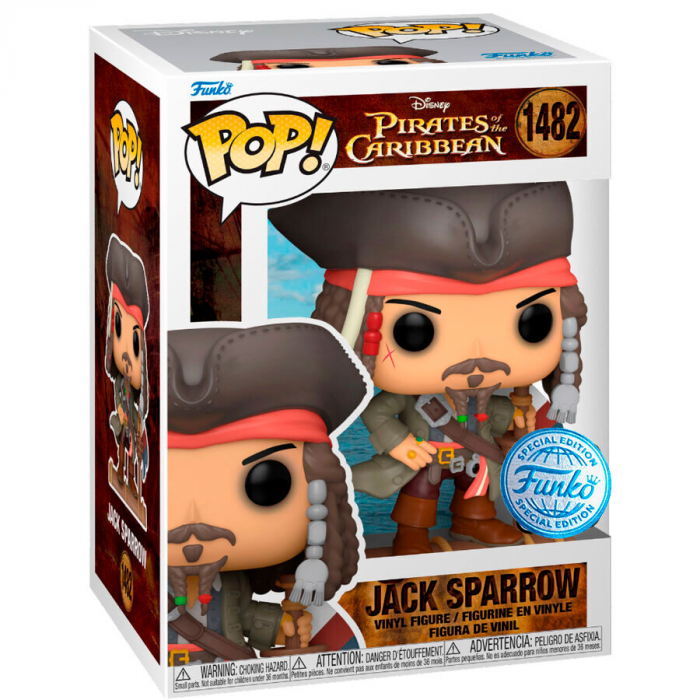 Figurina Funko POP Pirații din Caraibe Jack Sparrow Exclusiv [2]