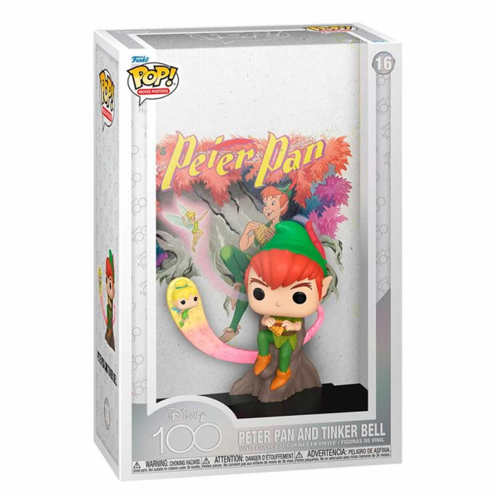 Figurina Funko POP Poster Disney Peter Pan - Peter Pan and Tinker Bell [2]