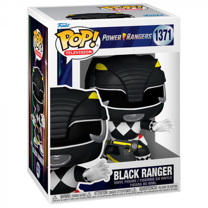 Figurina Funko POP Power Rangers 30th Anniversary Black Ranger [2]