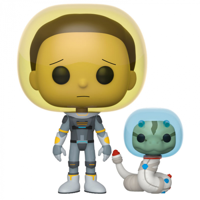 Figurina Funko POP Rick & Morty Space Suit Morty with Snake [1]