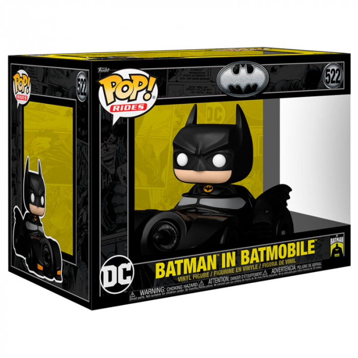 Figurina Funko POP Rides Deluxe DC Comics Batman in Batmobile [2]