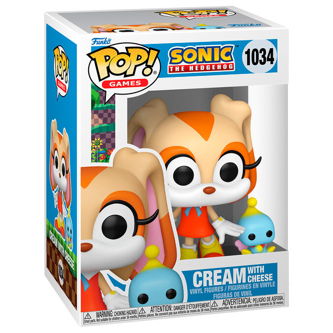 Figurina Funko POP Sonic The Hedgehog Cream with Cheese [2]