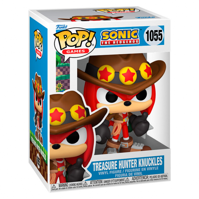 Figurina Funko POP Sonic the Hedgehog Treasure Hunter Knuckles [2]