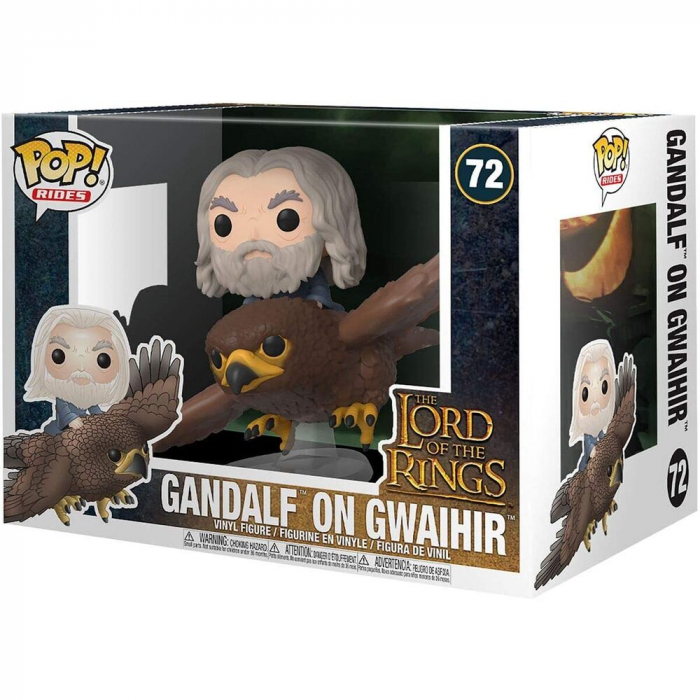 Figurina Funko POP Stăpânul Inelelor Gwaihir cu Gandalf [2]