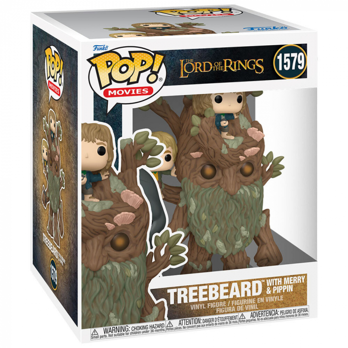 Figurina Funko POP Stapanul Inelelor Treebeard cu Merry and Pippin America [2]
