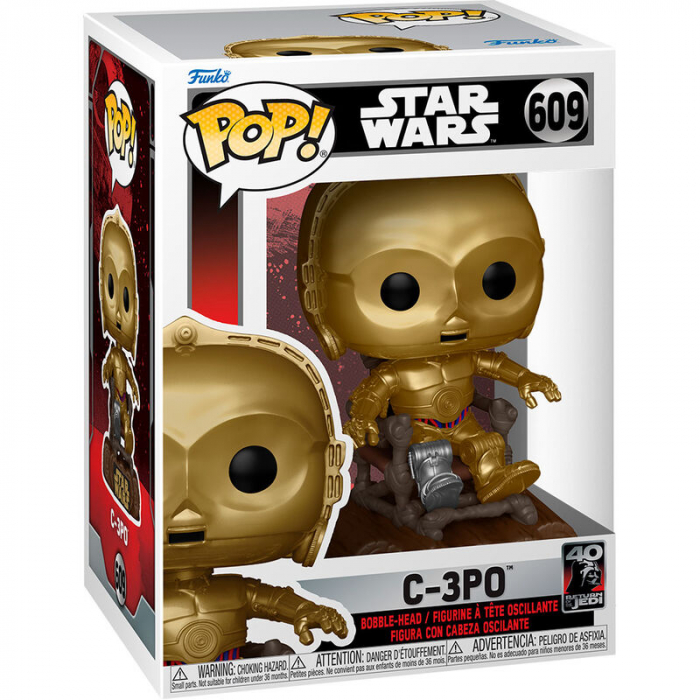 Figurina Funko POP Star Wars 40th C-3PO [2]