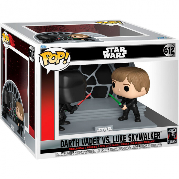 Figurina Funko POP Star Wars 40th Darth Vader VS Luke Skywalker [2]