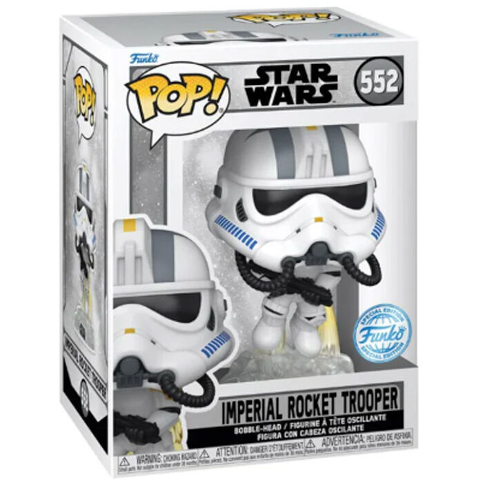 Figurina Funko POP Star Wars Battlefront Imperial Rocket Trooper Exclusive [2]