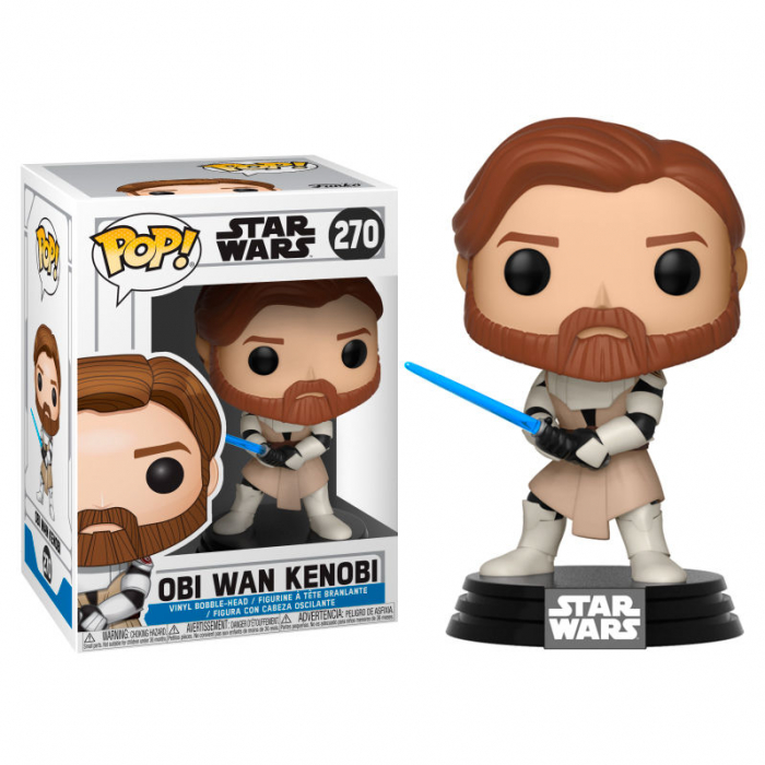 Figurina Funko POP Star Wars Clone Wars Obi Wan Kenobi [2]