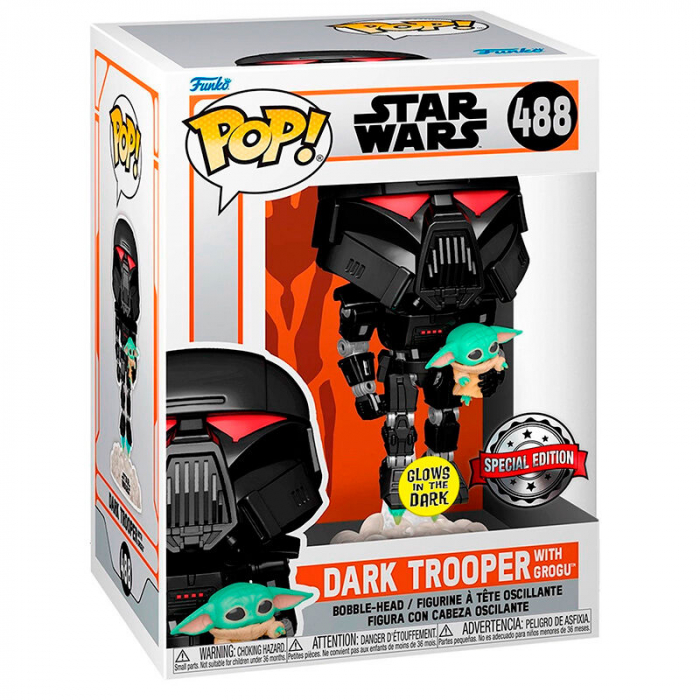 Figurina Funko POP Star Wars Dark Trooper Exclusive [2]