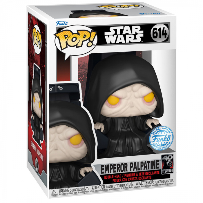 Figurina Funko POP Star Wars Emperor Palpatine Exclusive [2]