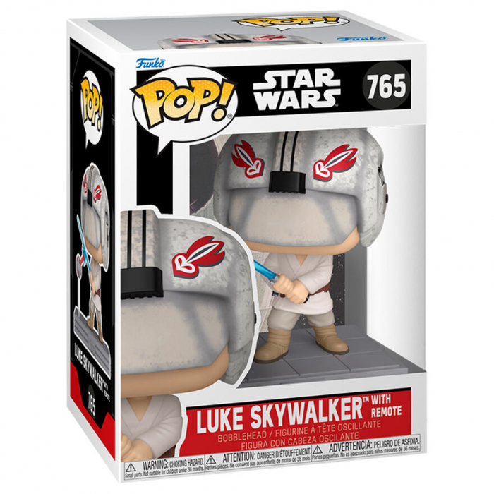 Figurina Funko POP Star Wars Luke Skywalker with Remote [2]