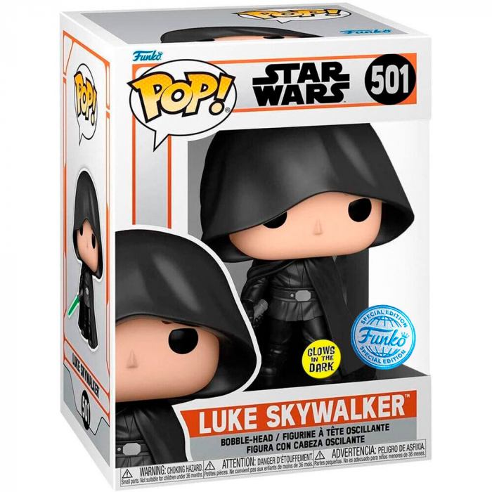 Figurina Funko POP Star Wars Mandalorian Luke Skywalker Exclusive [2]