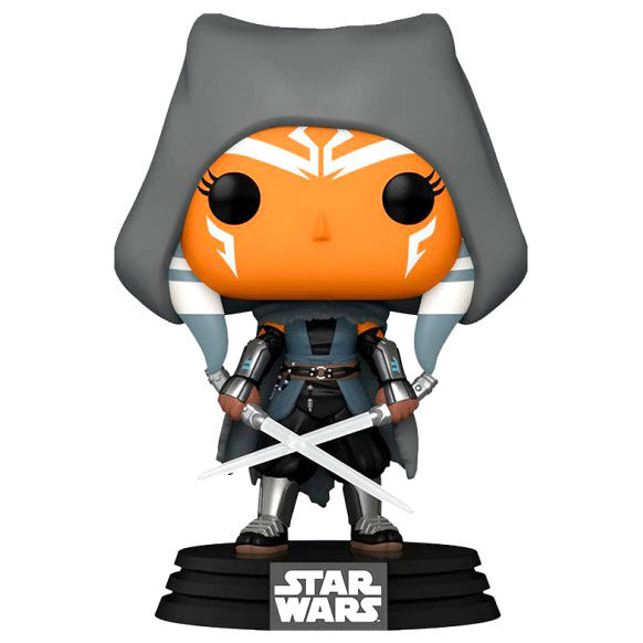Figurina Funko POP Star Wars The Mandalorian Ahsoka Hooded Exclusive [2]