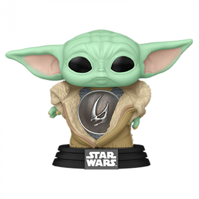 Figurina Funko POP Star Wars The Mandalorian Din Grogu with Armor [1]