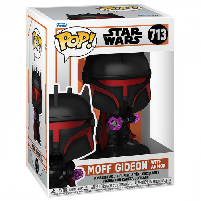 Figurina Funko POP Star Wars The Mandalorian Moff Gideon with Armor [2]