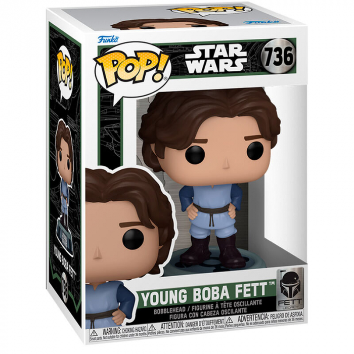 Figurina Funko POP Star Wars Young Boba Fett [2]