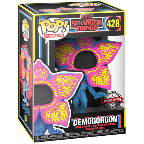 Figurina Funko POP Stranger Things Open Face Demogorgon Black Light Exclusive [3]
