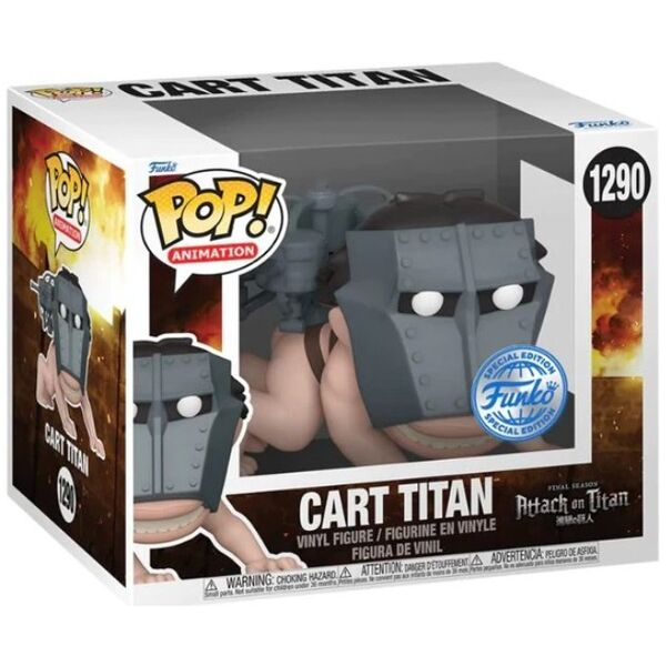 Figurina Funko POP Super Attack On Titan Cart Titan Exclusive [2]