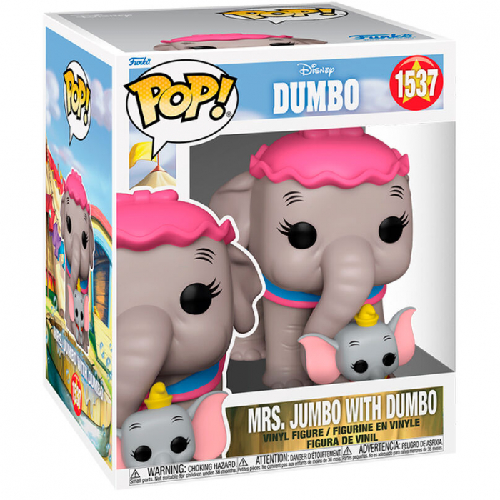 Figurina Funko POP Super Disney Dumbo Mrs Jumbo with Dumbo [2]