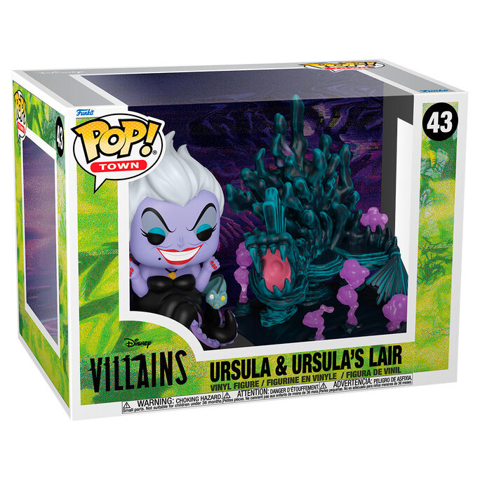 Figurina Funko POP Town Disney Villains Ursula & Ursula's Lair [2]