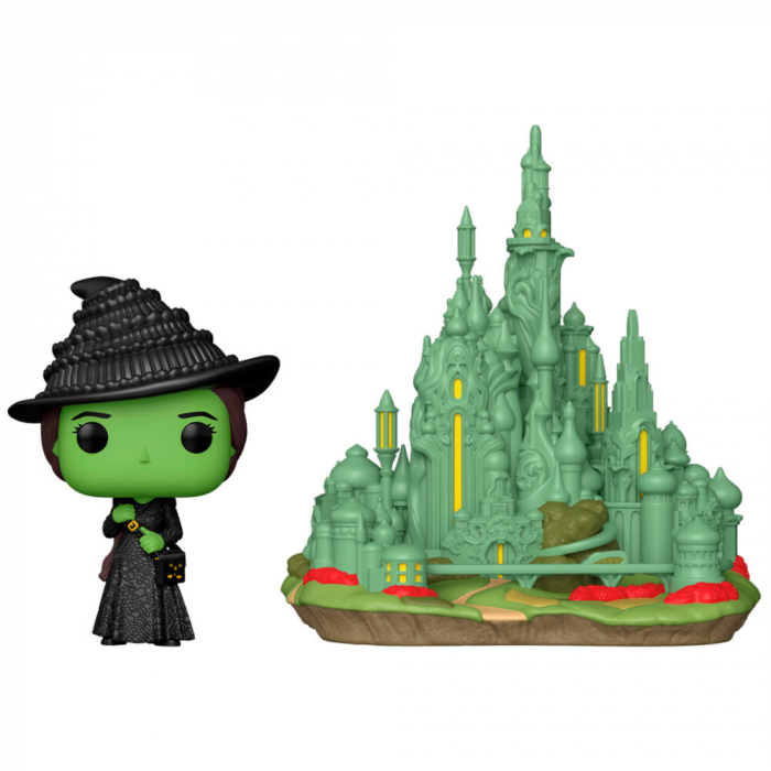 Figurina Funko POP Town Wicked Elphaba cu Emerald City [1]
