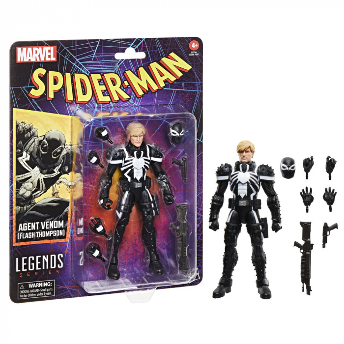 Figurina Hasbro Agent Venom Flash Thompson Spider-Man Marvel 15cm [5]