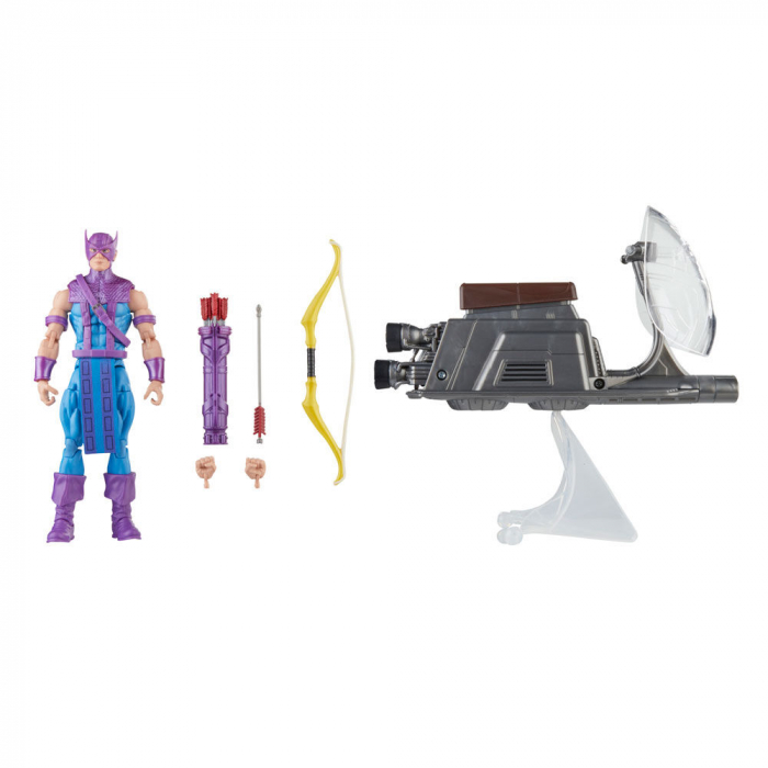 Figurina Hasbro Hawkeye + Sky-Cycle Beyond Earths Mightiest Los Vengadores Avengers Marvel 15cm [2]