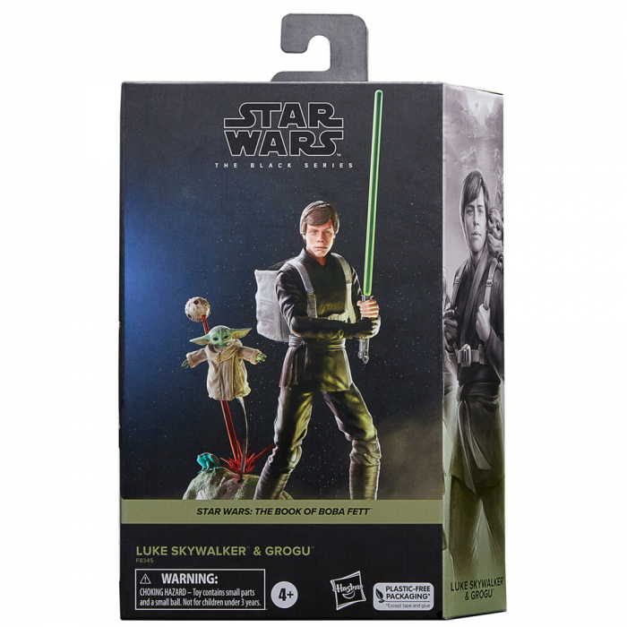 Figurina Hasbro Luke Skywalker & Grogu The Book of Boba Fett Star Wars 15cm [2]