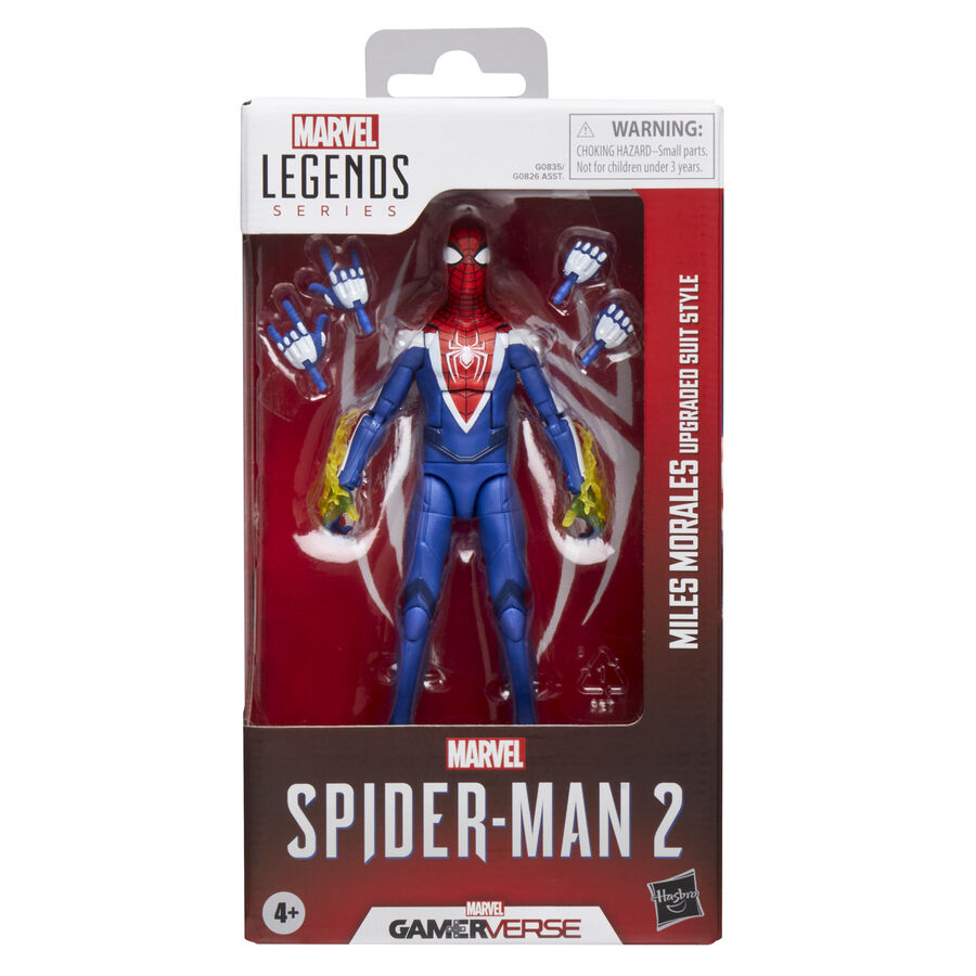 Figurina Hasbro Marvel Legends Spider-Man 2 Miles Morales Upgraded Suit 15 cm [4]