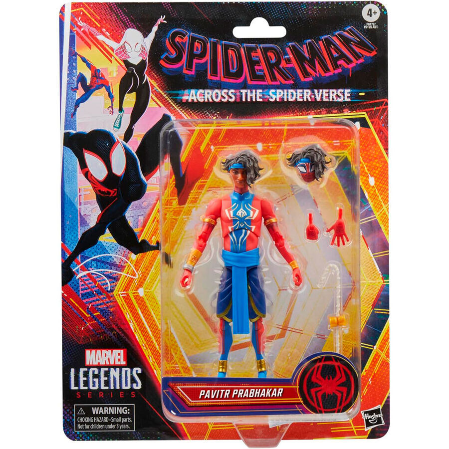 Figurina Hasbro Marvel Spider-Man Across The Spider-Verse Pavitr Prabhakar 15cm [4]